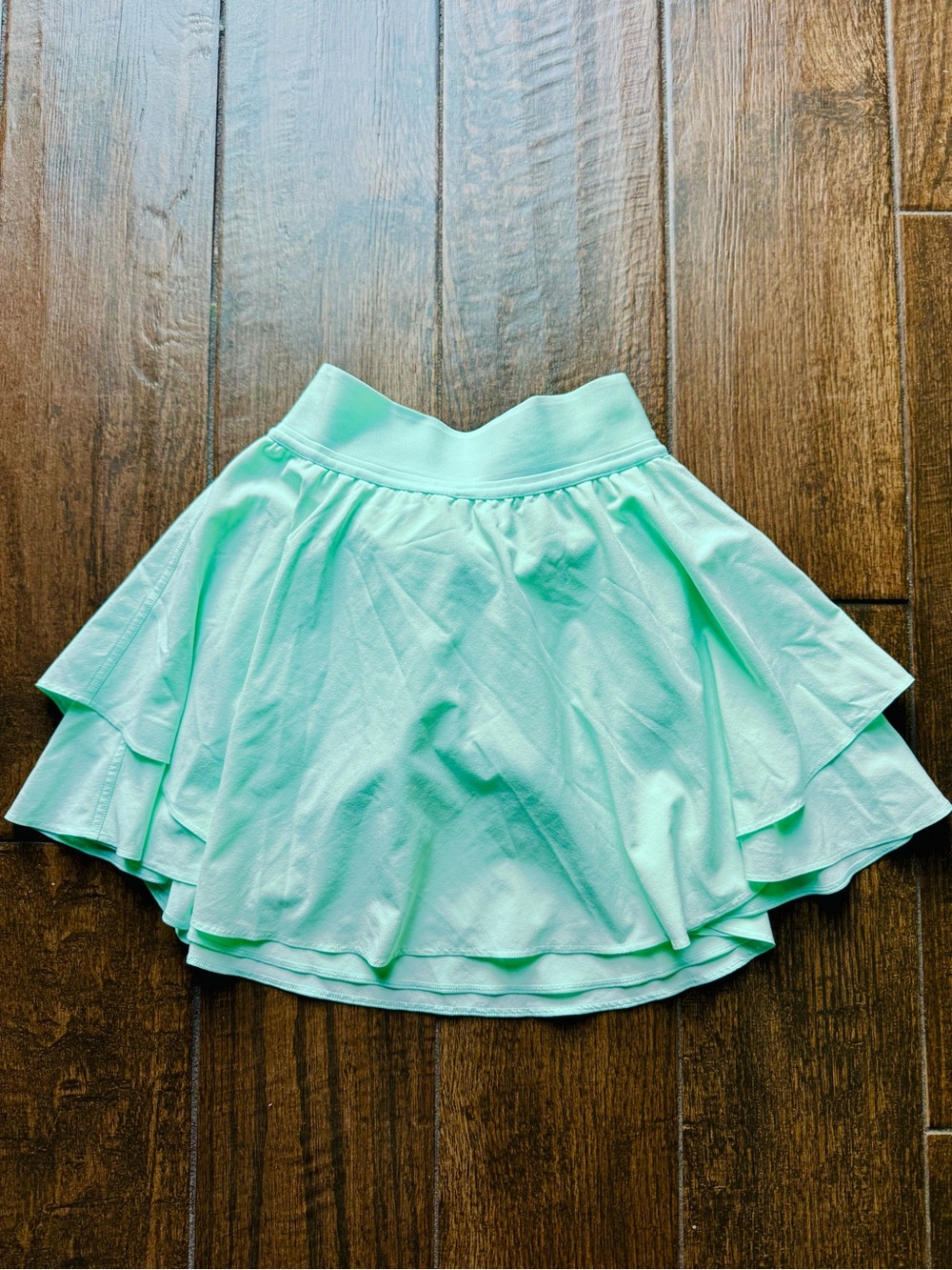 LIKENEW Lululemon Court Rival HR Skirt Luxtreme Size 0⛳️🎾 Mint Moment